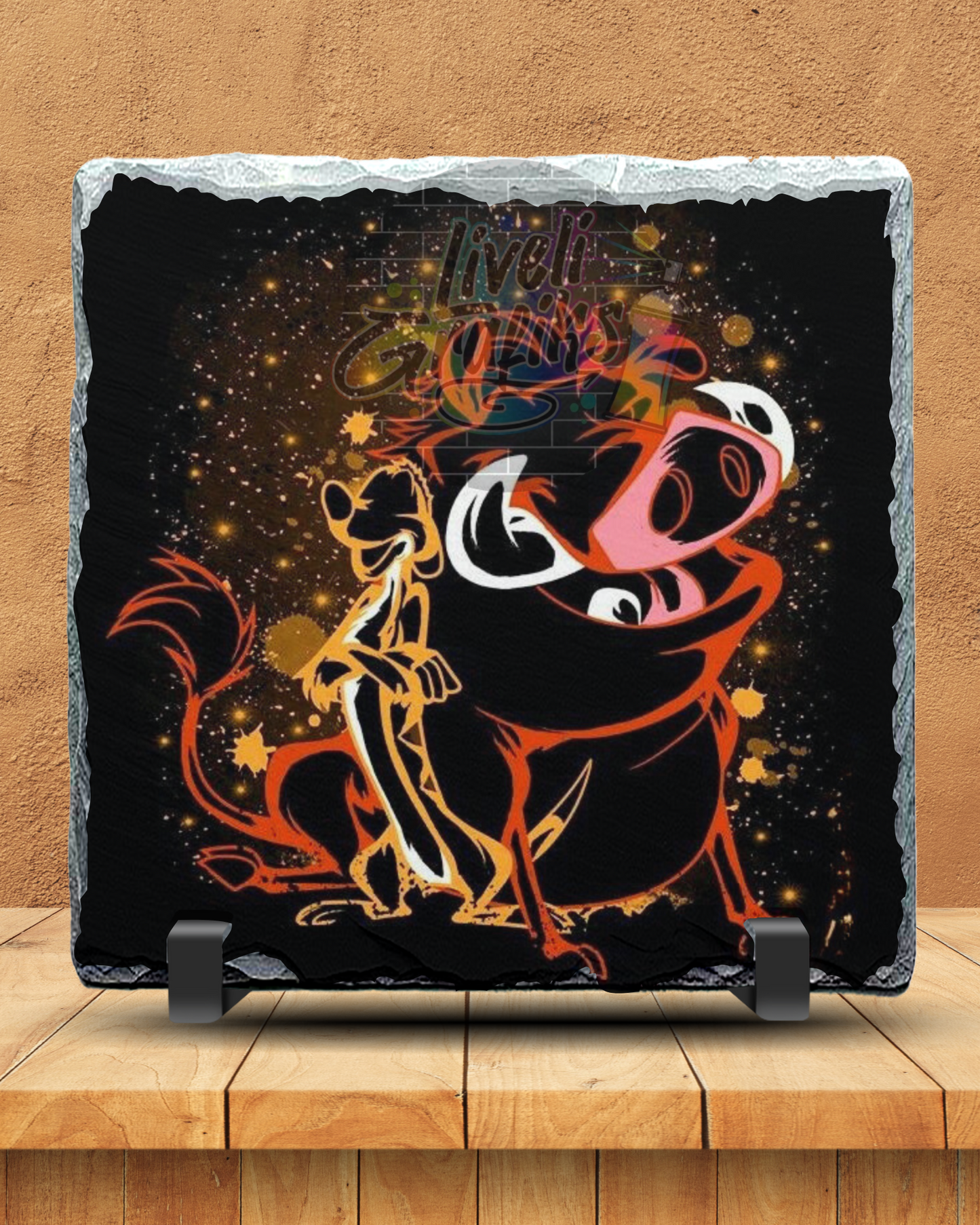 Ardoise Timon et Pumbaa